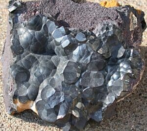 dig for hematite