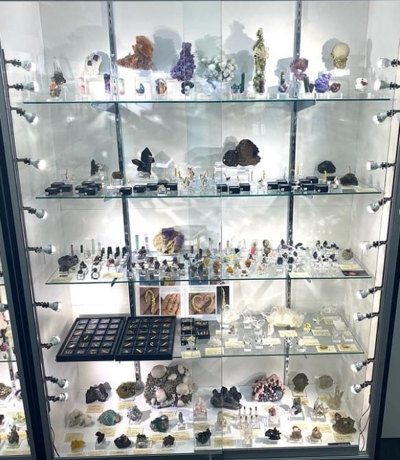 curio cabinet for crystals