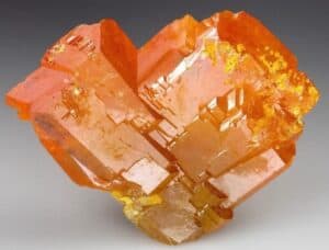 wulfenite crystal specimen