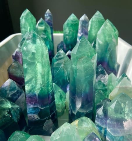 fluorite crystals