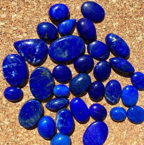 lapis lazuli cabochons