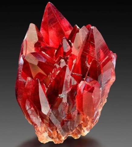 rhodochrosite crystal