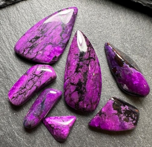 sugilite cabochons