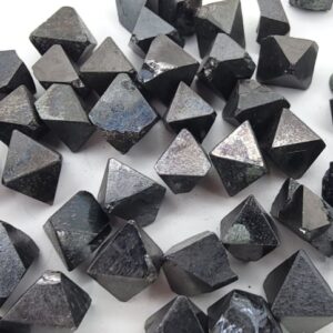 magnetite crystals