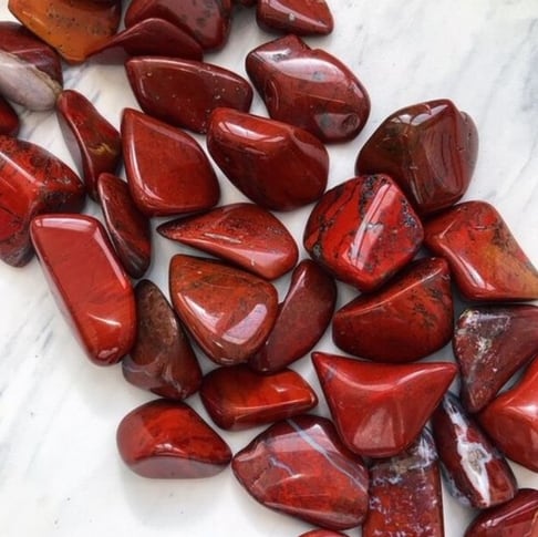 tumbled Red Jasper