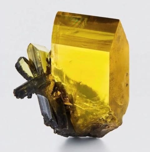 anglesite crystal specimen