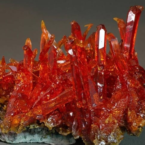 zincite crystal specimen