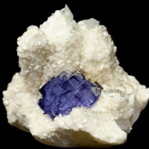 dolomite and fluorite crystals