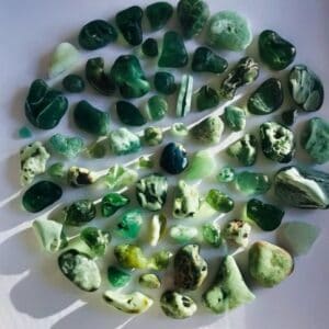 green glass slag