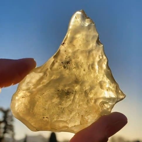 real libyan desert glass